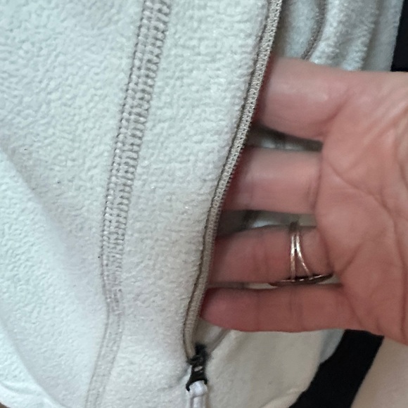 Haglöfs Women's White Fleece Polartec Zip Up Jacket  Medium - Picture 5 of 11